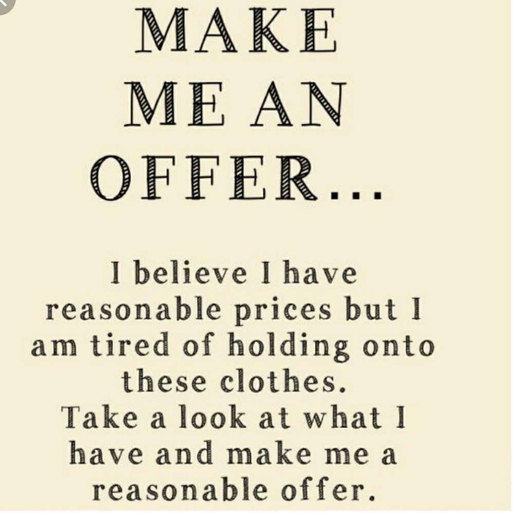 Make A Deal Monday!! Everything MUST go!!